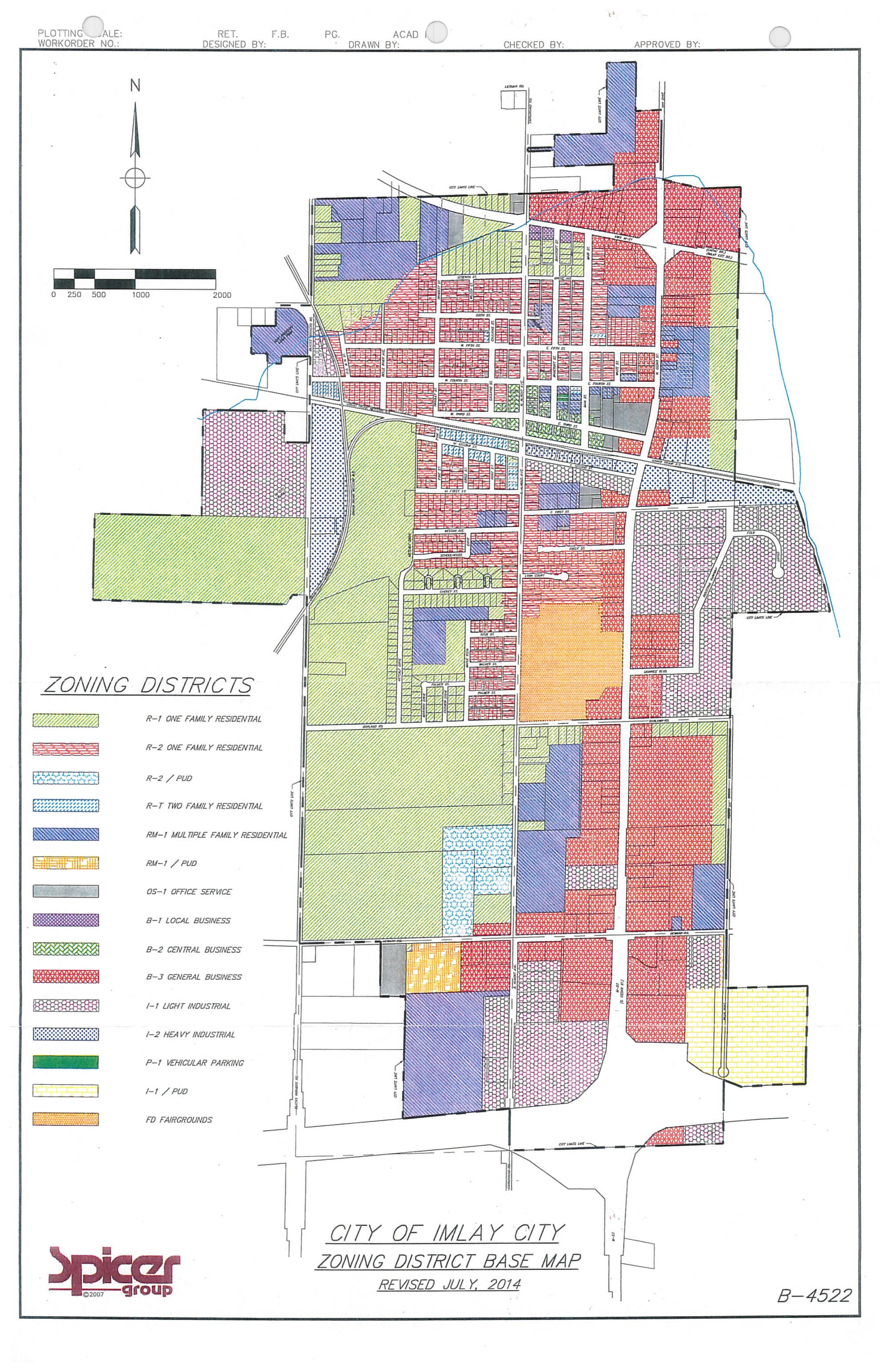 Zoning District Base Map Rev. July 2014