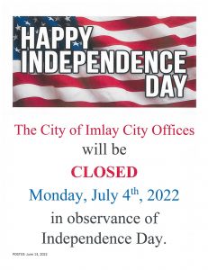 independence day closed