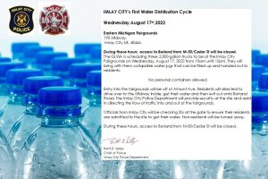 water give out