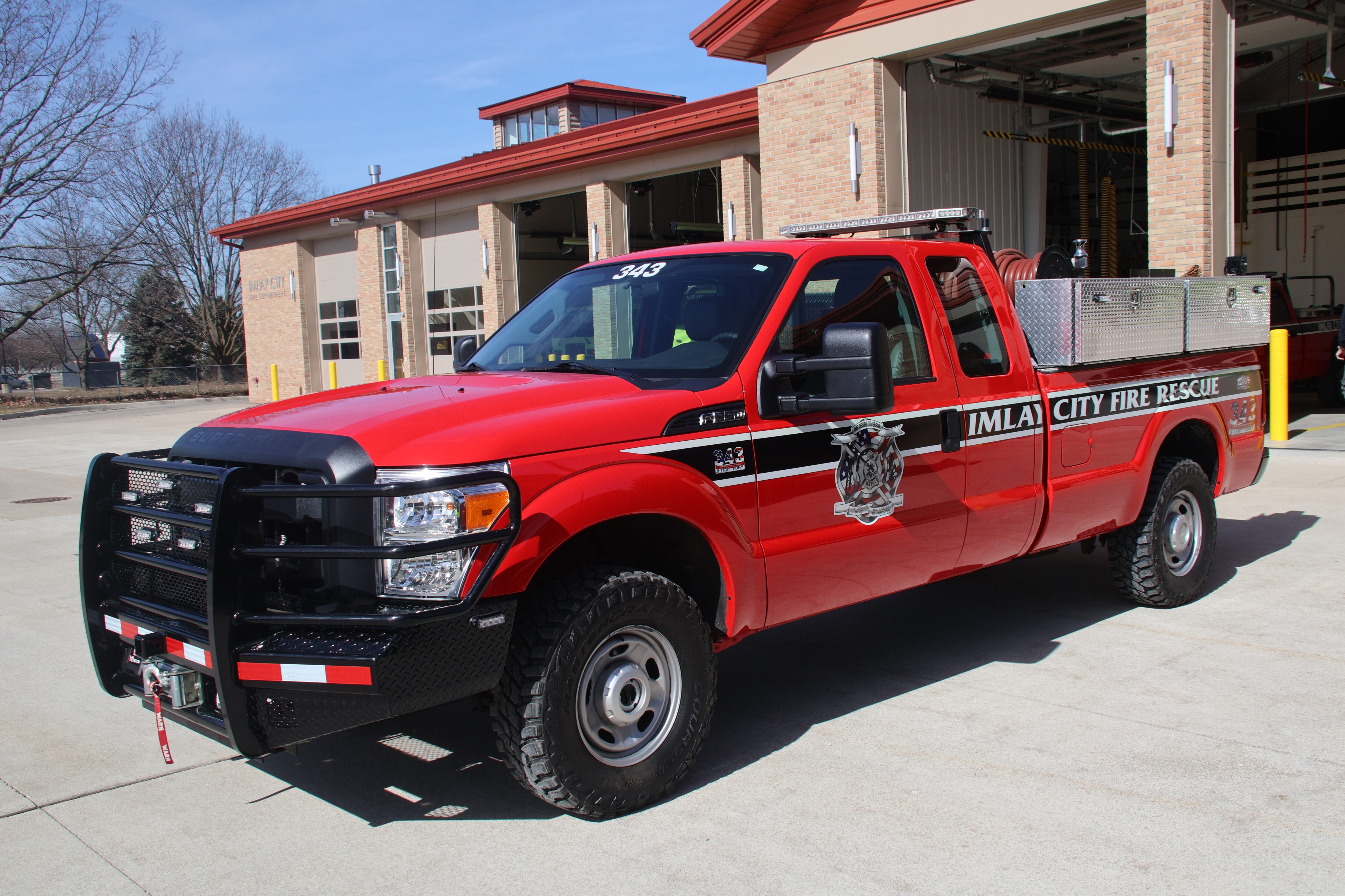 brush truck 343